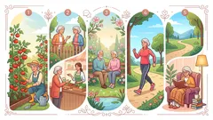 Aktivní stárnutí po šedesátce: 5 tipů, jak nabrat více energie a znovu objevit radost z komunikace