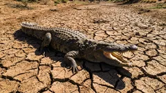 Vědci objevili jedinečného pravěkého krokodýla, který běhal po dvou nohách