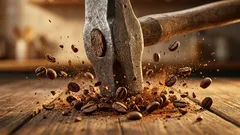 Mletí kávy bez mlýnku: 6 způsobů, jak namlít kávová zrna