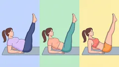 Nohy nahoru: 3 nenáročné cviky, díky kterým se budete cítit mladší a které vám pomohou udržet štíhlou postavu