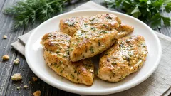 Velmi šťavnatá kuřecí prsa na pánvi — celé tajemství spočívá v másle