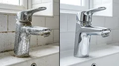 Jak odstranit vodní kámen z koupelnových armatur: jednoduchý způsob, jak obnovit jejich čistotu